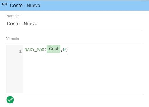 Fórmula personalizada NARY_MAX en Data Studio