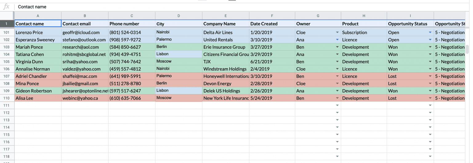 How To Create A Google Sheets Crm In 7 Steps Free Template Vrogue