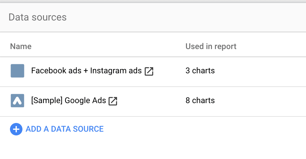 How to blend Google Ads and Facebook Ads data on Looker Studio