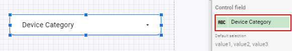 Google data studio-dashboard-Device Category