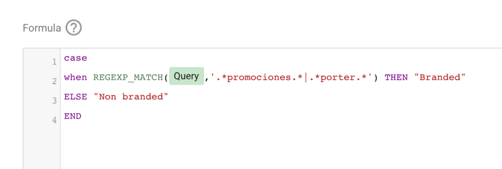 conditional formula on data studio