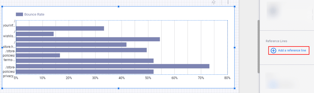 How to create Reference Lines on Google Data Studio