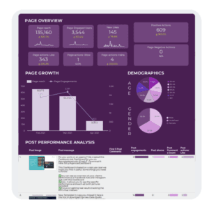 Facebook Page Insights analysis