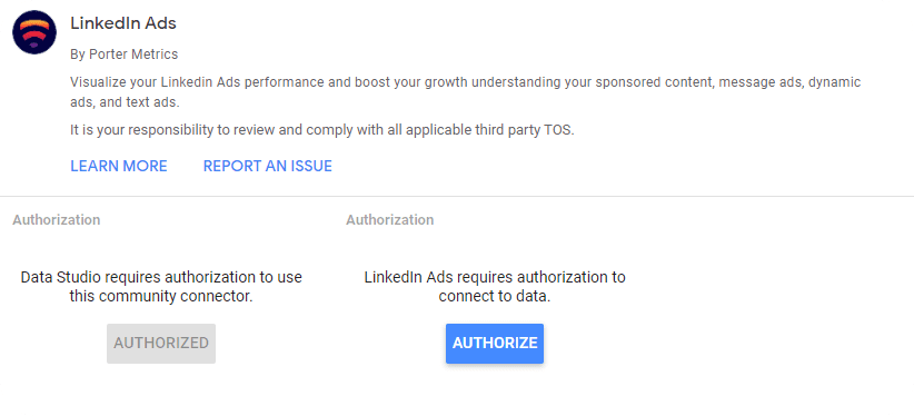 Authorize and pull LinkedIn ads data