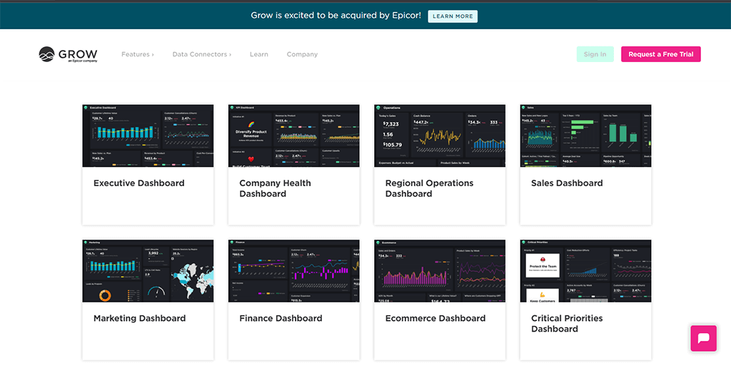 Grow Dashboard