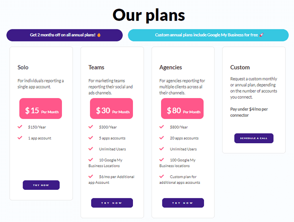 Porter Metrics pricing