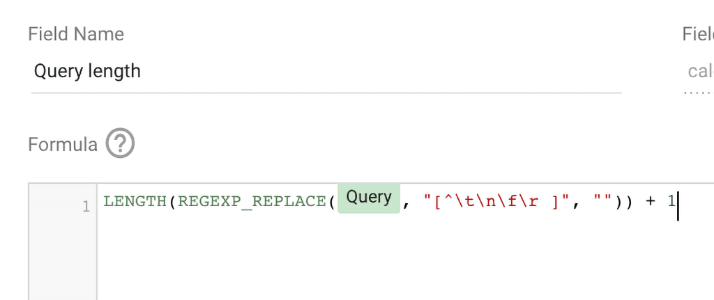 REGEX for keyword length