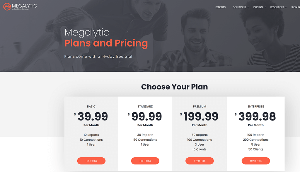 megalytic plan and Pricing