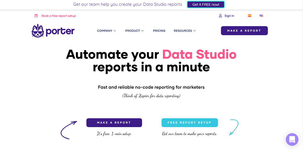 Actual Cyfe Alternatives: porter metrics dashboard