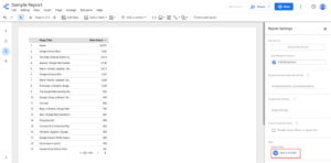 How to add a filter to a page on Looker Studio