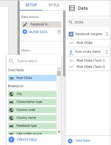 How to Create A Gauge Chart on Data Studio-Create field