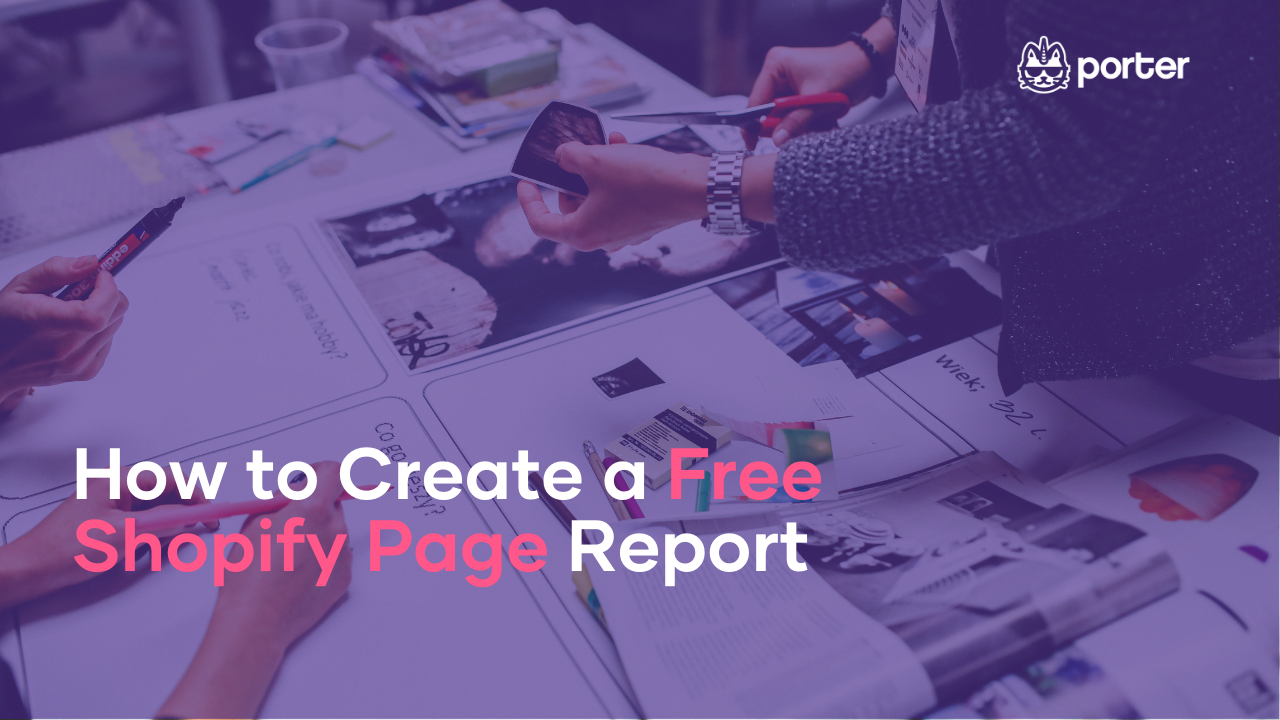 How to Create a Free Shopify page report